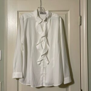 Chicos cream colored blouse size 3 (XL) with tags